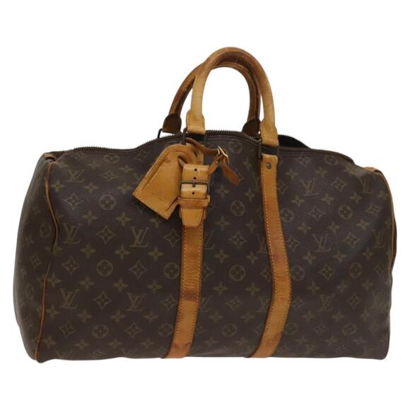 LOUIS VUITTON Monogram Keepall 45 Boston Bag M41428 - Picture 1 of 16